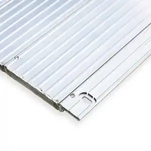 amp panel - aluminium trackway